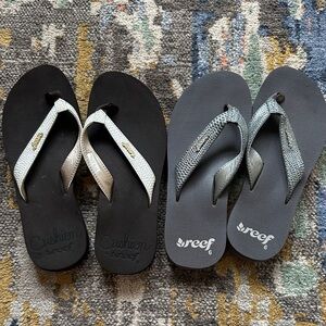 Reef Women's Sandals - Black and Gray